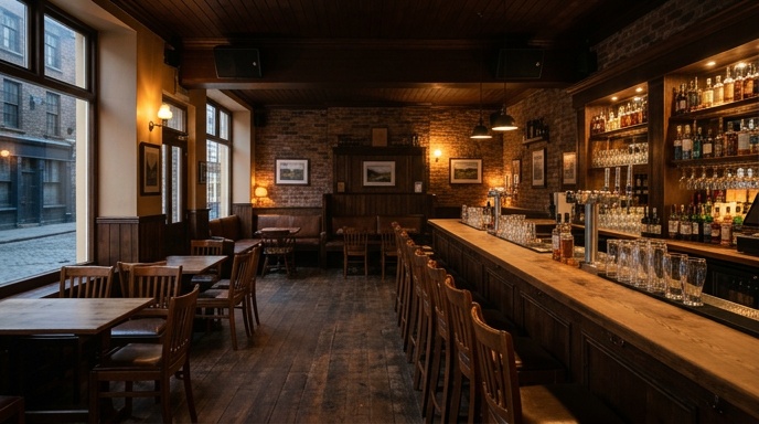 commercial sound system irish pub